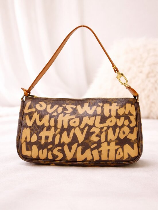 Louis Vuitton Handbags - Authentic Louis Vuitton Graffiti Pochette Accessoires Monogram Bag